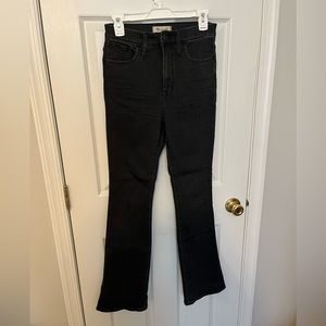 Madewell Roadtripper Skinny Flares Split Hems